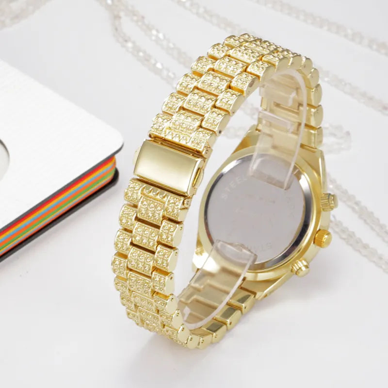 Women’s Crystal Quartz Analog Watch