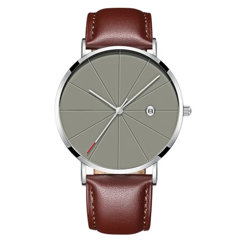 Men’s Waterproof Quartz Watch – Sleek Design with Calendar Function