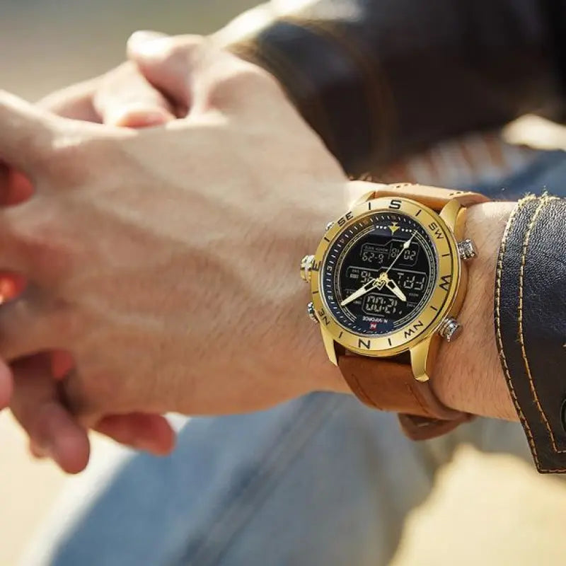Menβs Sport & Military Quartz Watch