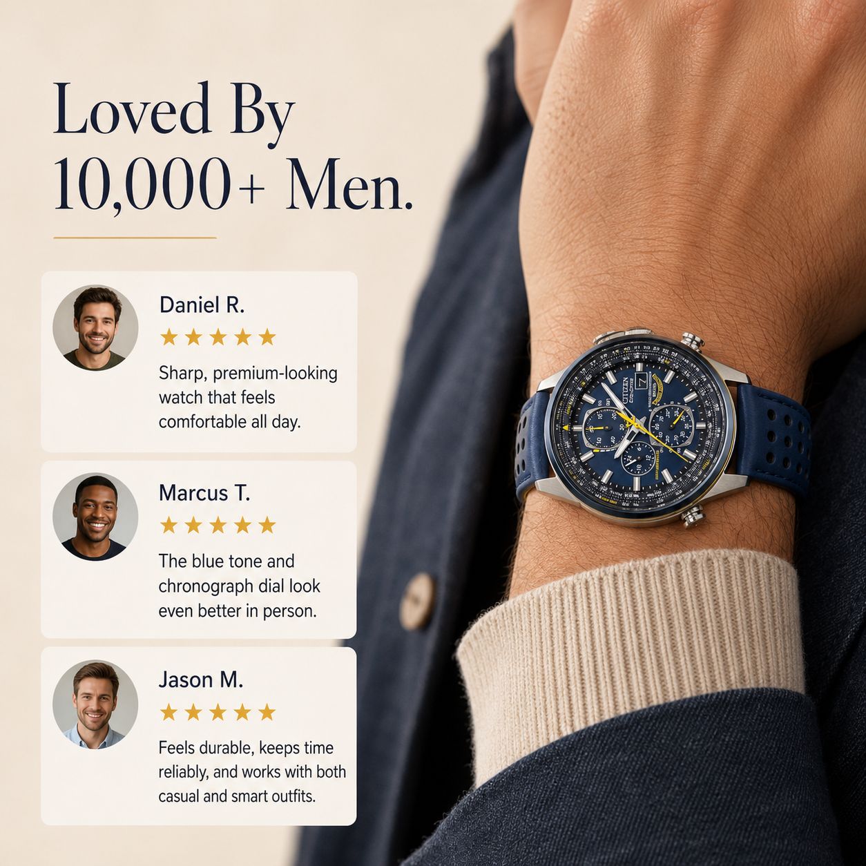 Ace Chronograph Watch