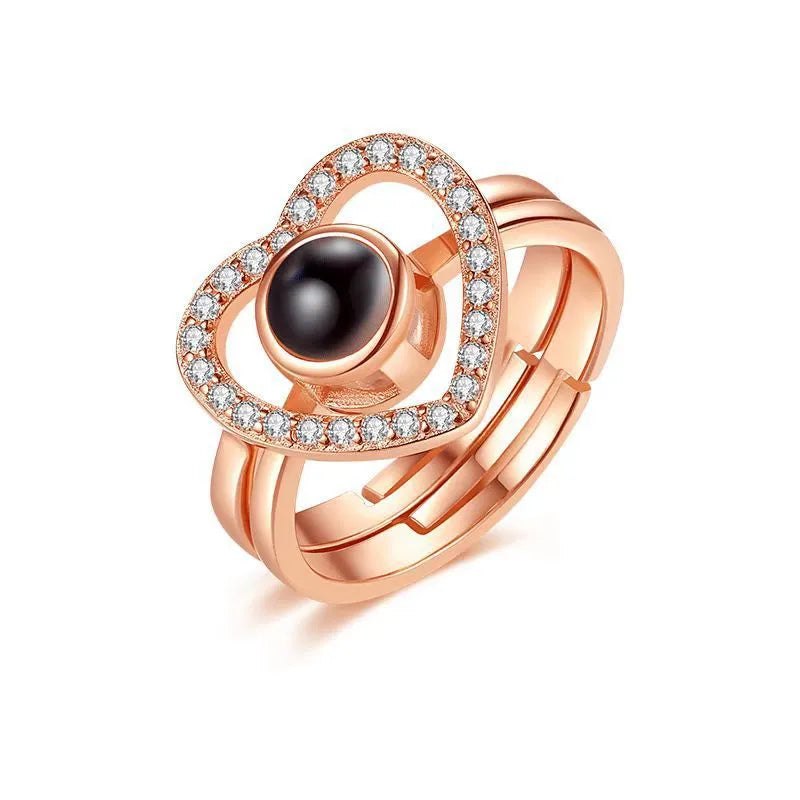 Vintage Projection Couple Ring