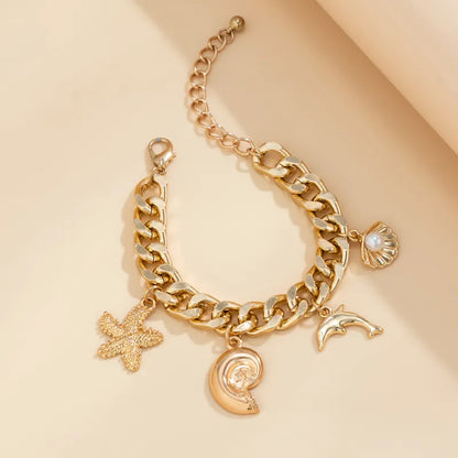 Bohemian Conch & Starfish Jewelry Set