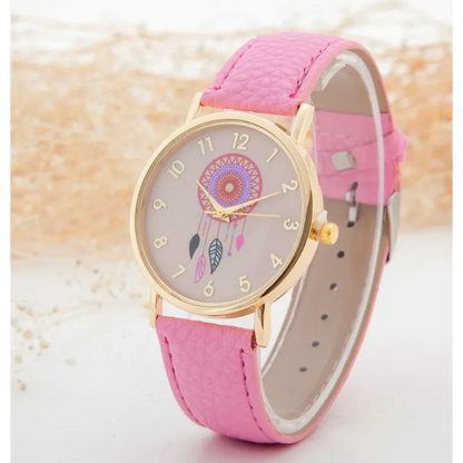 Trendy Women’s Decorative Dial Quartz Watch – Balloon Style Belt Watch