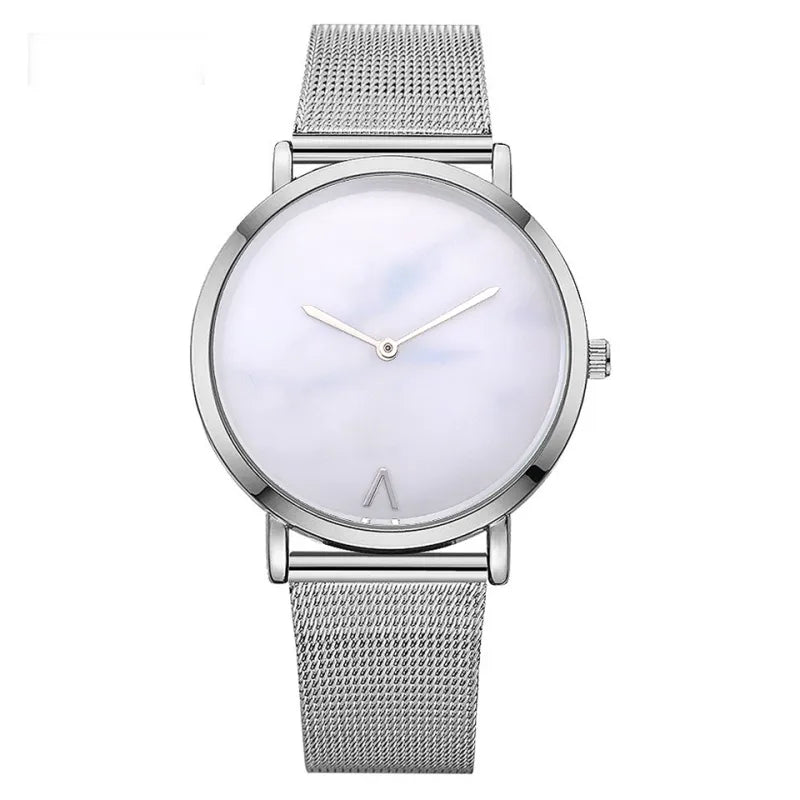 Bianca | Women’s Watch – Luxury Marble Dial with Mesh Strap