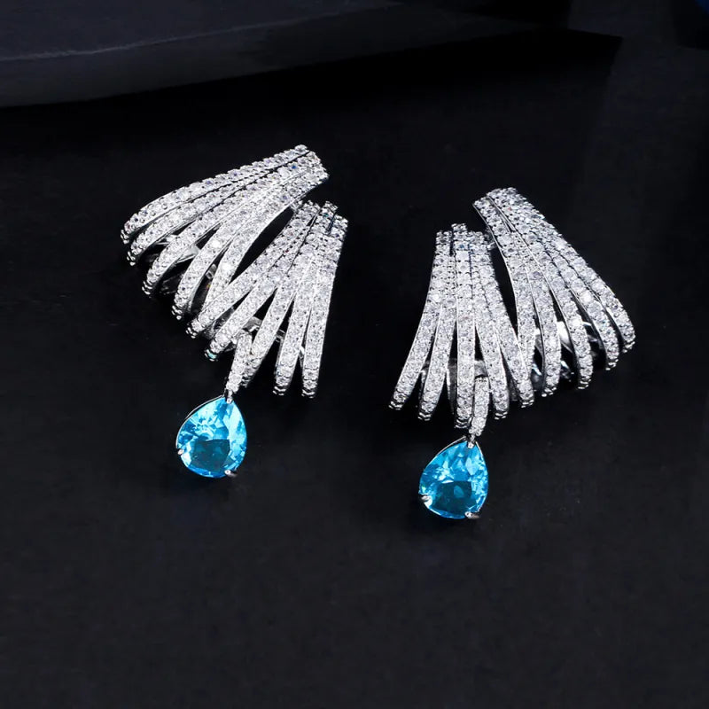 Oceanic Hollow Loop Earrings
