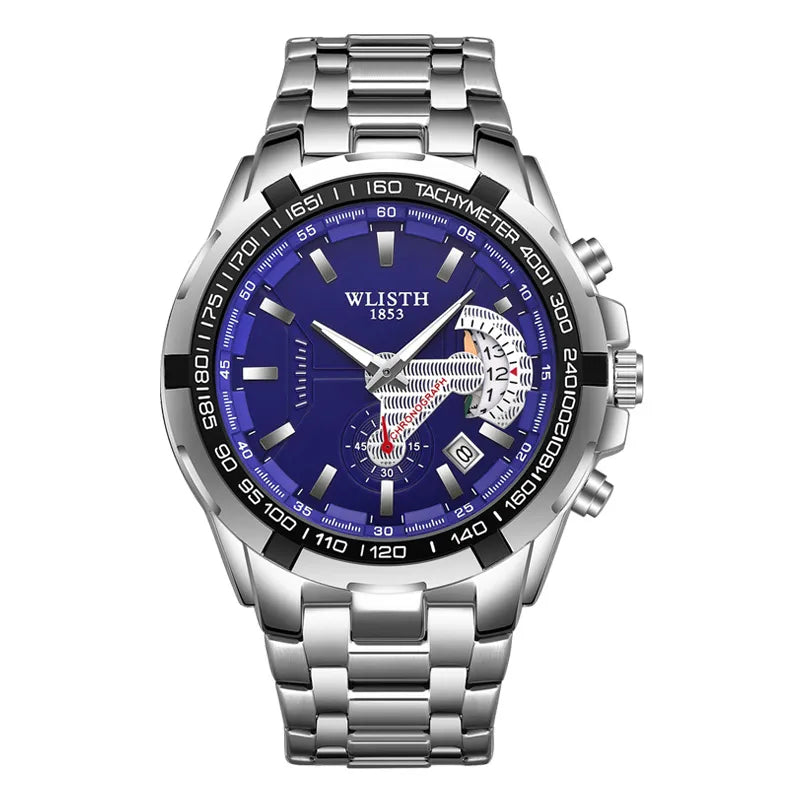 Men’s Sporty Quartz Watch – Durable & Waterproof