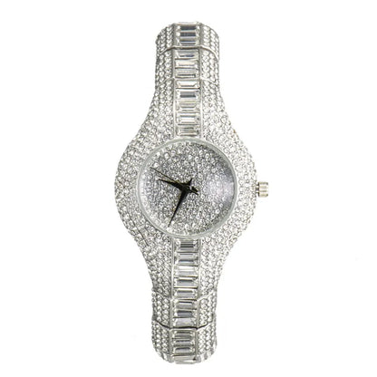 High-End Women’s Crystal & Gemstone Watch