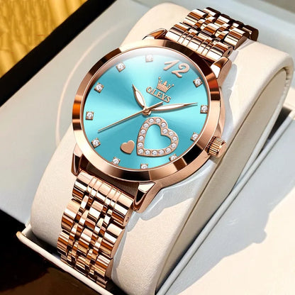 Fashion-Forward Women’s Quartz Watch – Waterproof Elegance