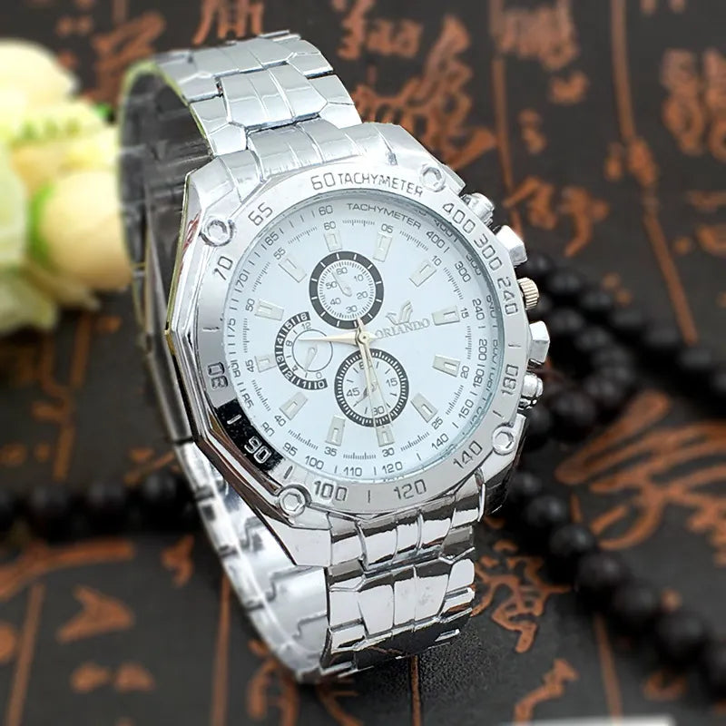 Onyx Drift | Essential Classic Quartz Watch