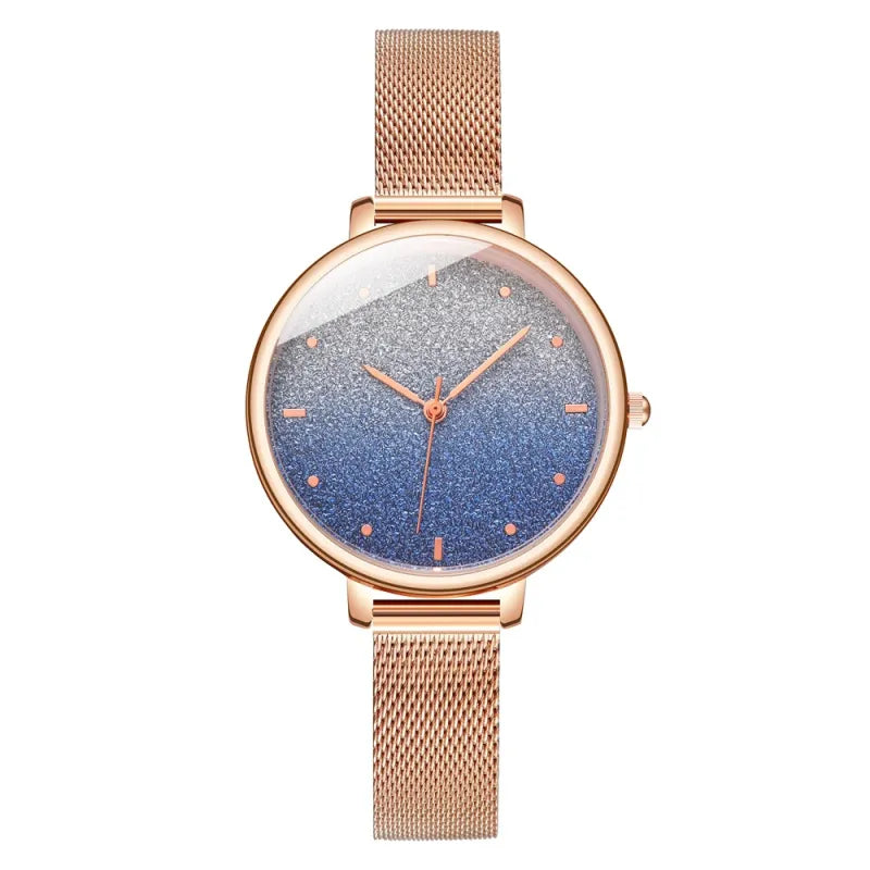 Starry Sky Luxury Quartz Mesh Watch