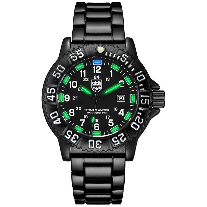 Men’s Luxury Tactical Watch – Built for Strength & Performance