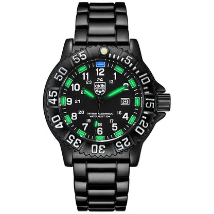 Men’s Luxury Tactical Watch – Built for Strength & Performance