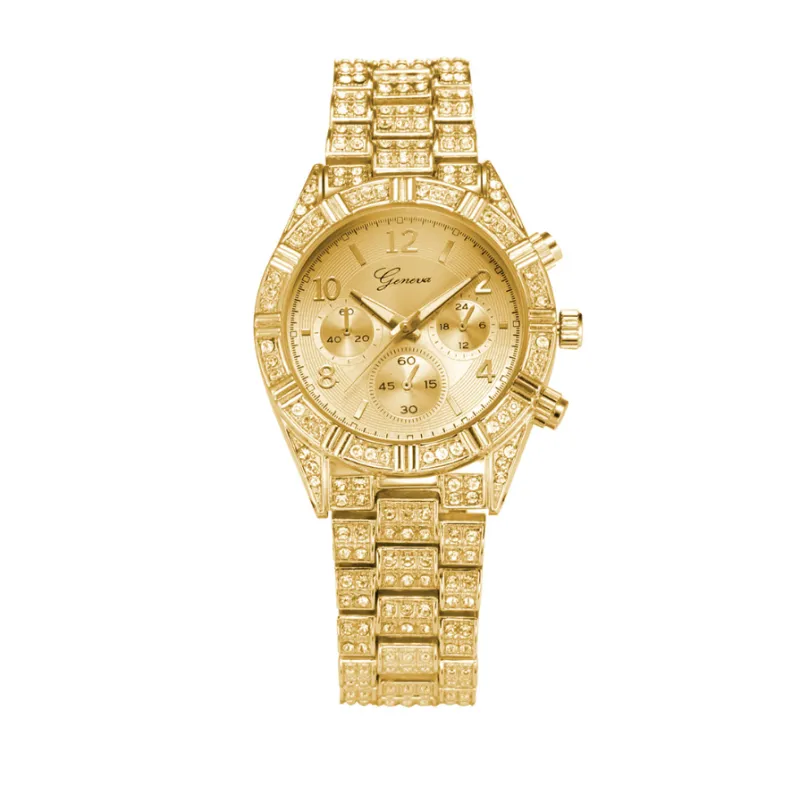 Women’s Crystal Quartz Analog Watch
