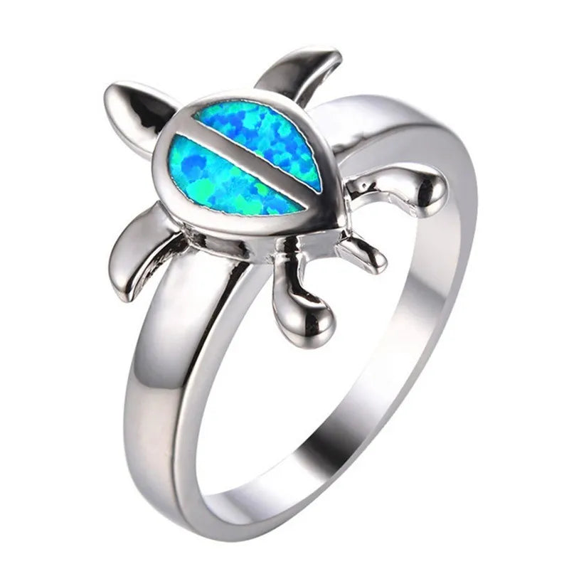 Vintage Cute Sea Turtle Ring