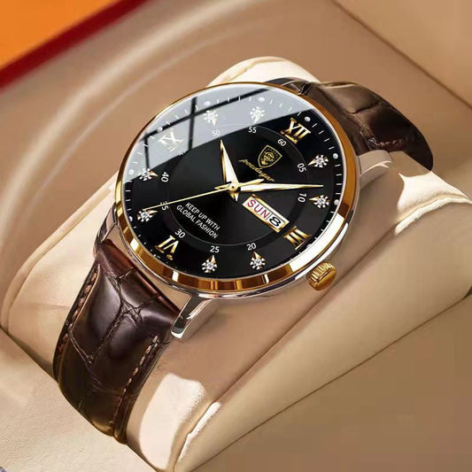 James | Premium Waterproof Glowing Men's Watch | 42mm