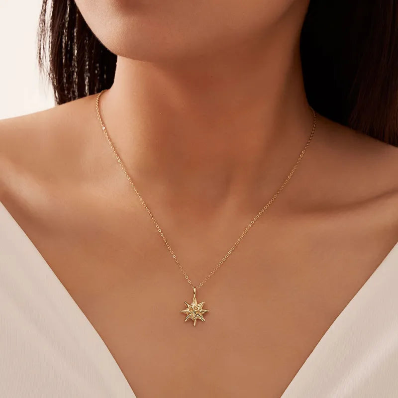 Vintage Star Gold Necklace