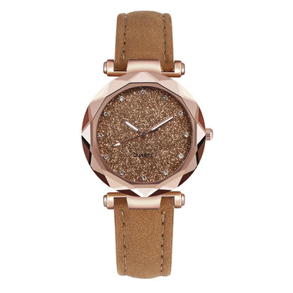 Women’s Starry Sky Leather Watch