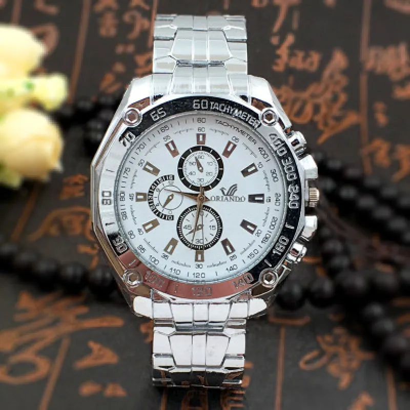 Onyx Drift | Essential Classic Quartz Watch