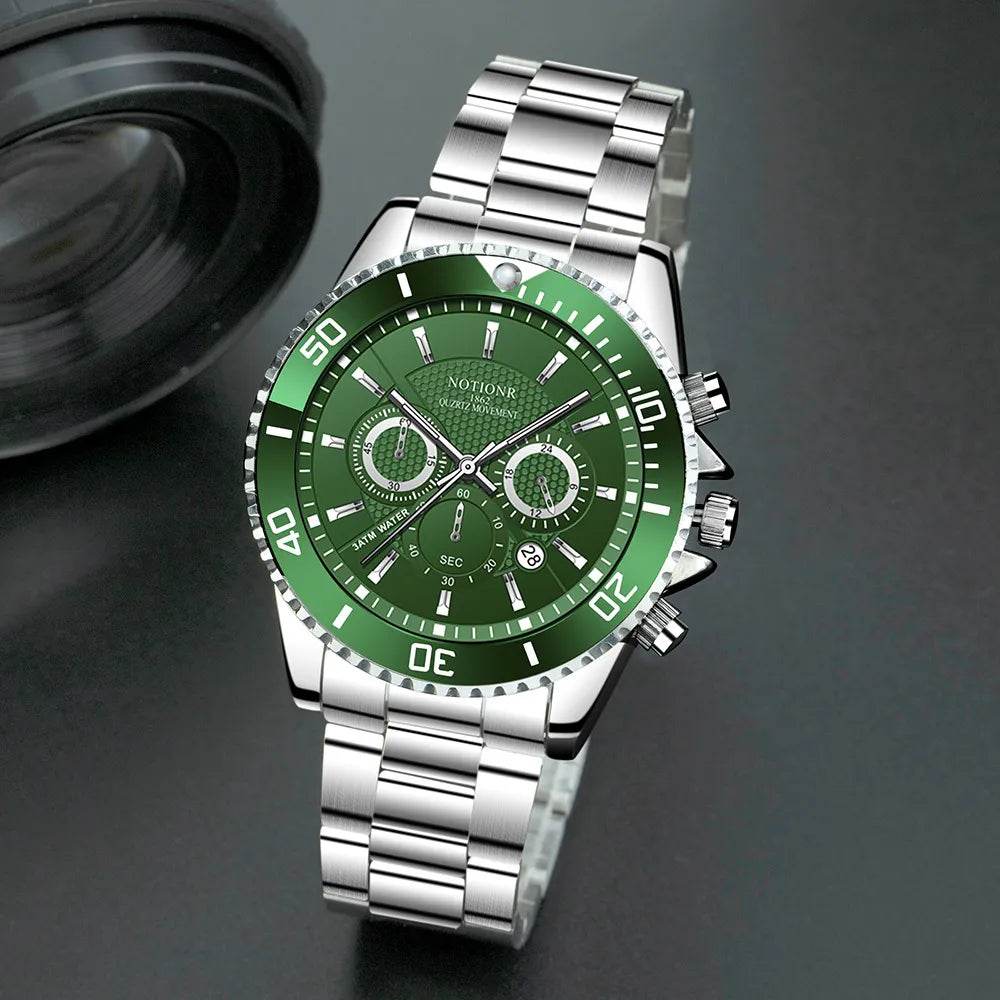 Solaris | Luxury Stainless Steel Luminous Watch