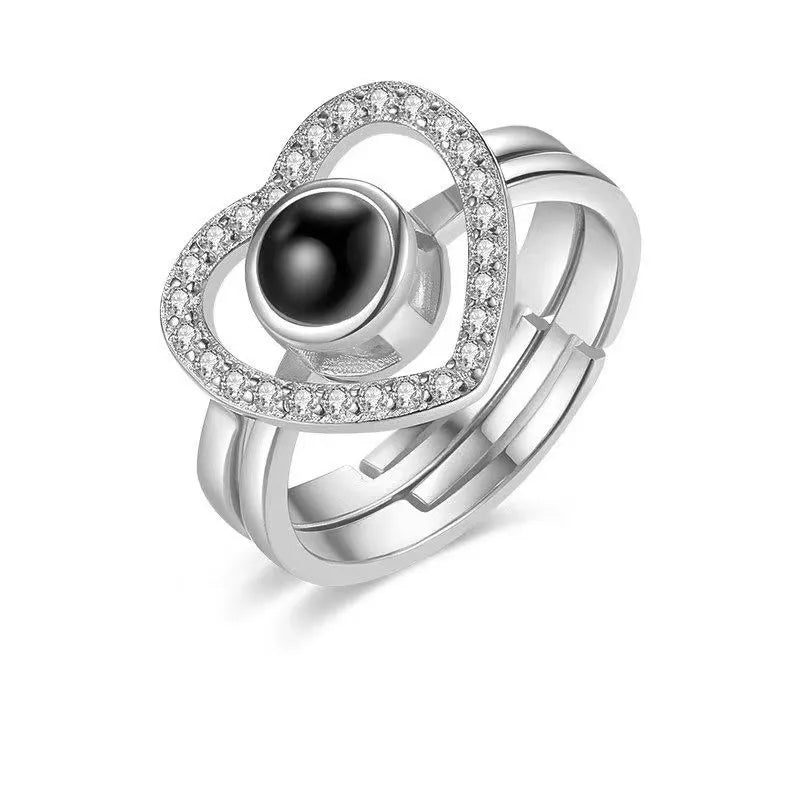 Vintage Projection Couple Ring