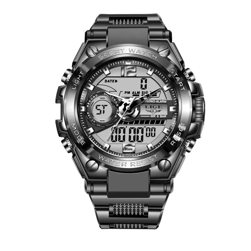 Victor | Premium Waterproof Quartz Watch – Bright Luminous Dial