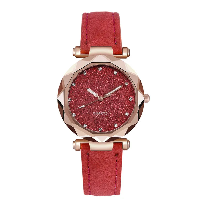 Women’s Starry Sky Leather Watch