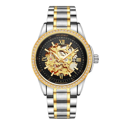 Senas  Mechanical Skeleton Watch for Men