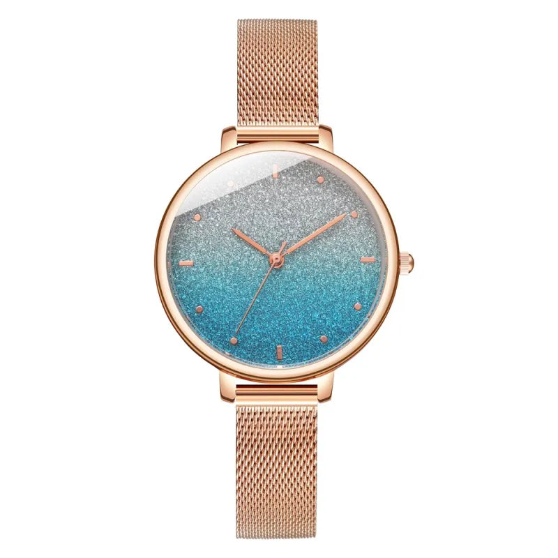 Starry Sky Luxury Quartz Mesh Watch