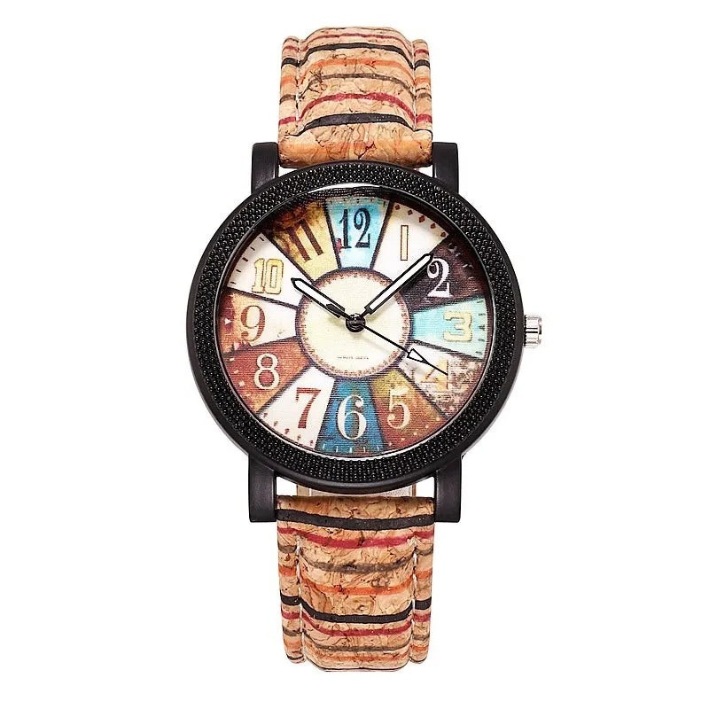 Vintage Leather Women’s Quartz Watch