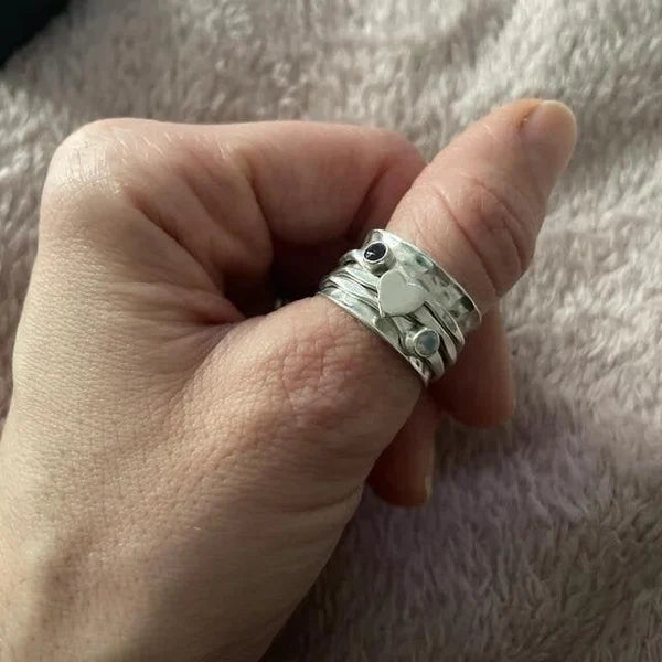 Anti Anxiety Heart Ring
