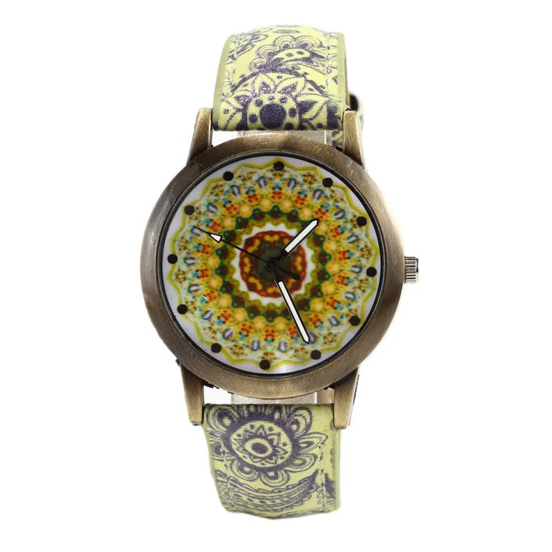 Luxury Unisex Kaleidoscope Quartz Watch
