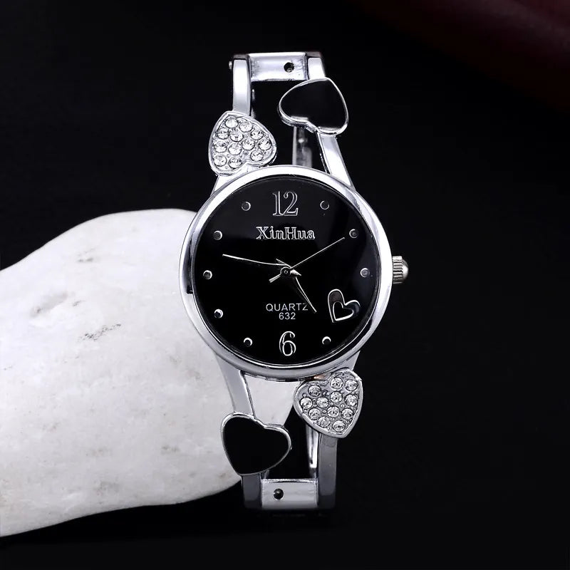 Elegant Women’s Diamond Watch Set – Classic British Design