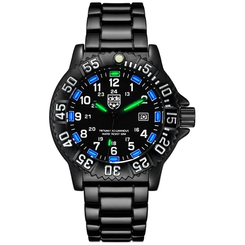 Men’s Luxury Tactical Watch – Built for Strength & Performance