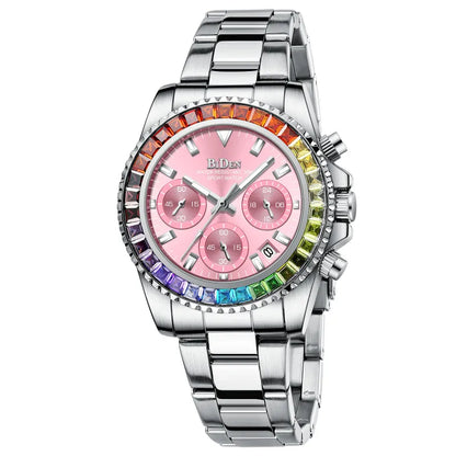 Executive Ladies’ Diamond Steel Bracelet Watch