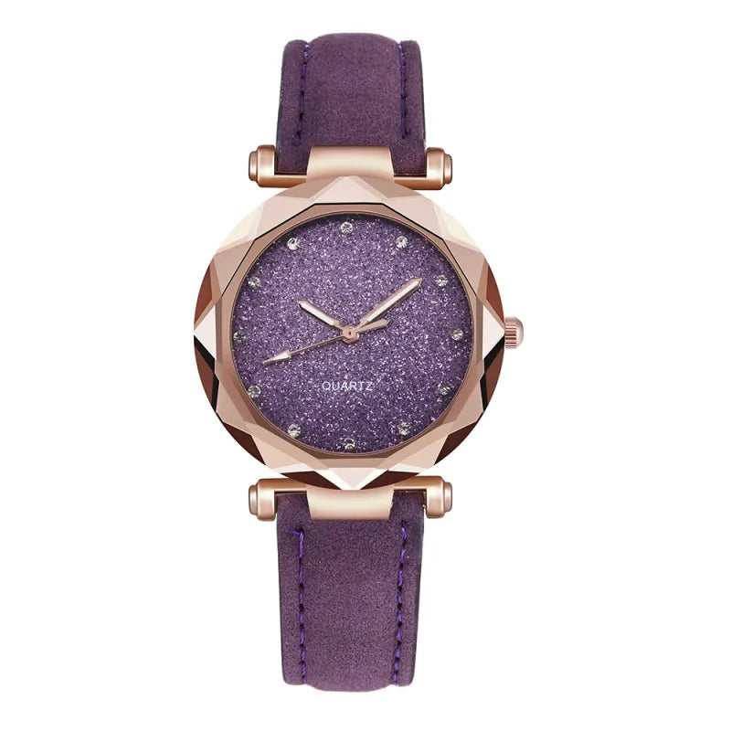 Women’s Starry Sky Leather Watch