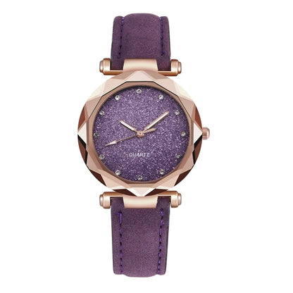 Women’s Starry Sky Leather Watch