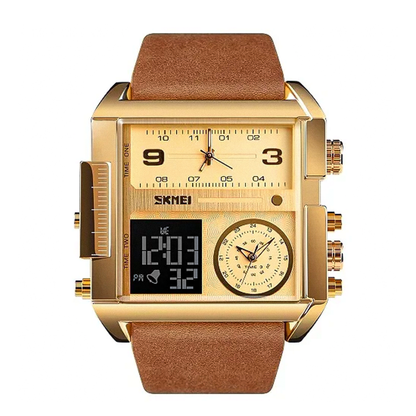 Alex | Men's Double Calendar Quartz Wristwatch