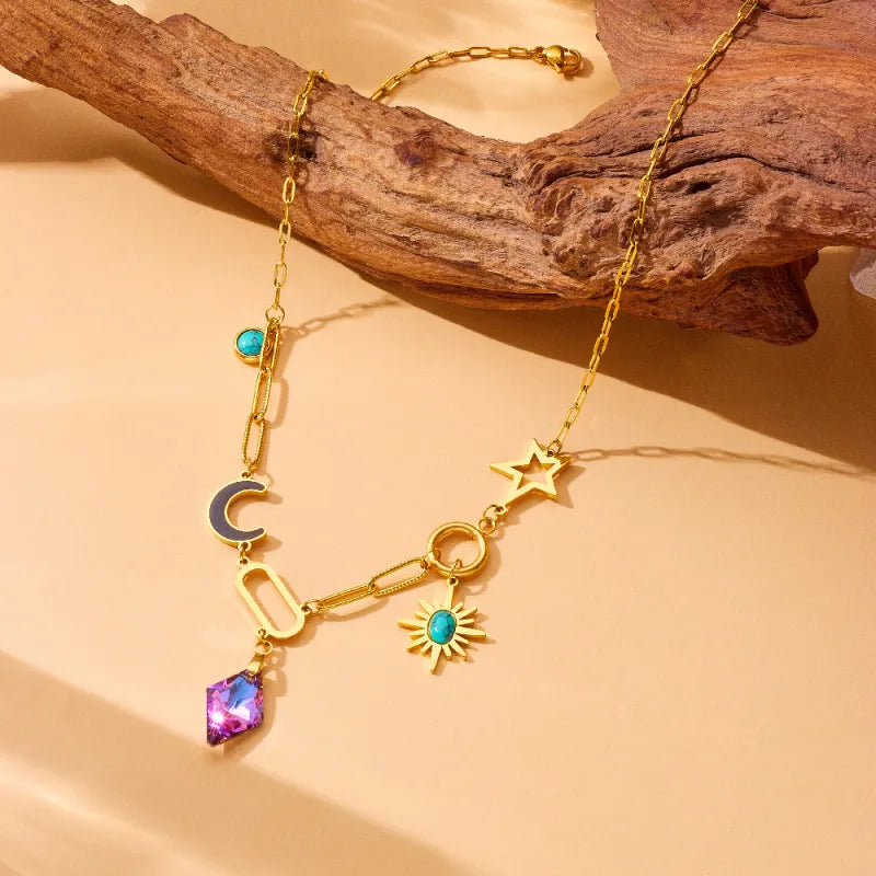 Premium Stainless Steel Clavicle Chain Necklace