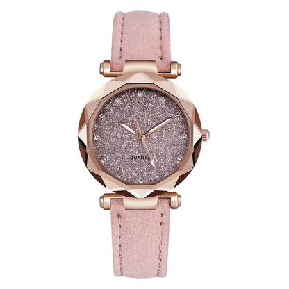 Women’s Starry Sky Leather Watch