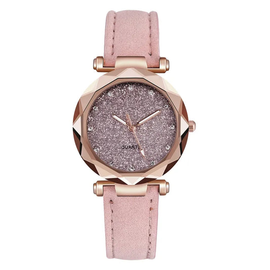 Women’s Starry Sky Leather Watch