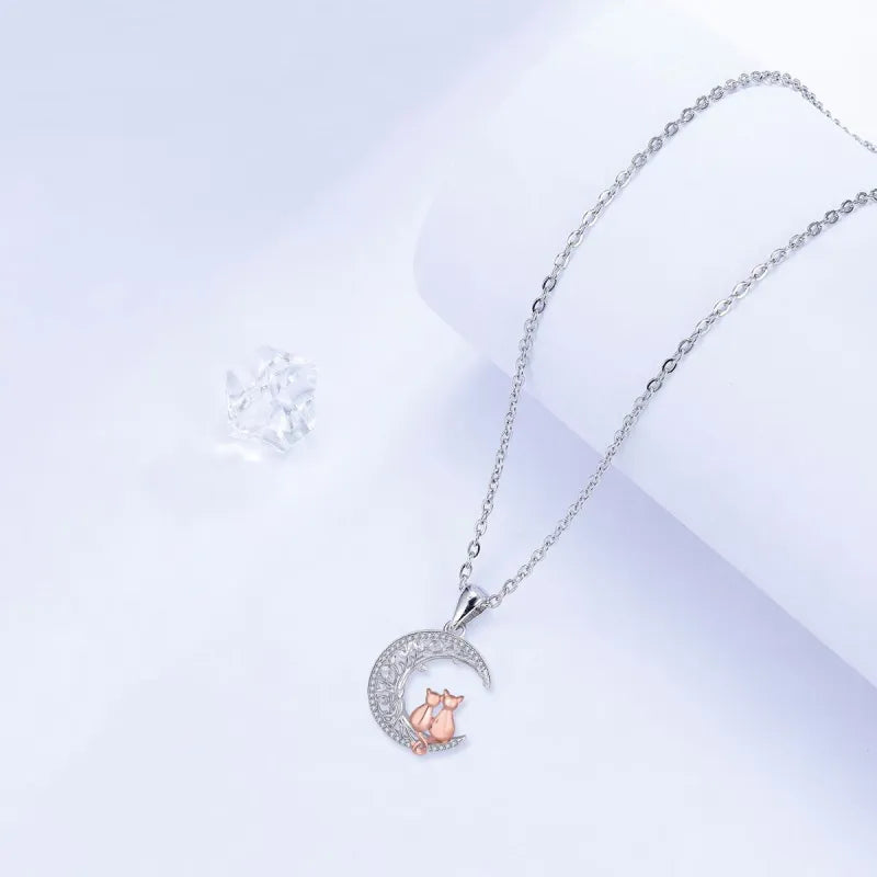 Lunar Cat Design Jewelry