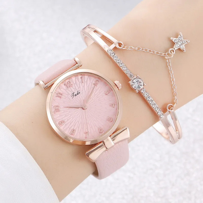 Avenoir | Watch Female Literal Drainage Bracelet Set Watch