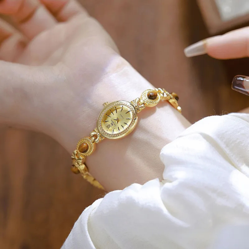 Ayelle | Natural Tigereye Maillard Advanced Chain Watch