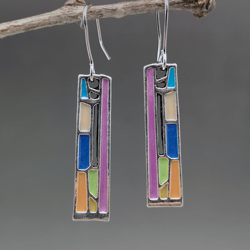 Colorful Vintage Earrings