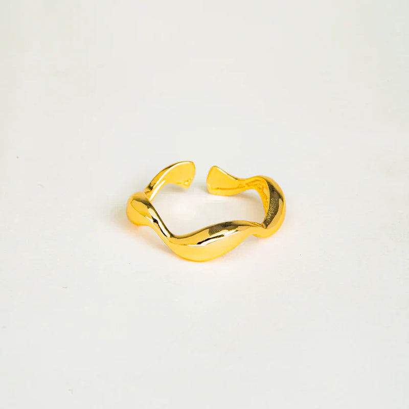 Ocean Wave Ring-Lydieannejewelry