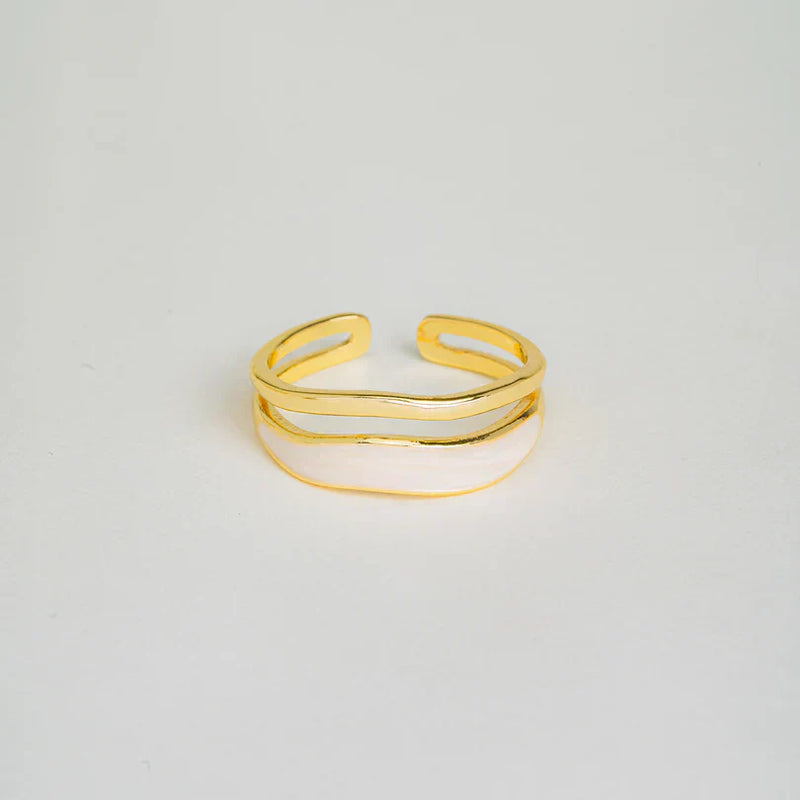 Gold Sahara Ring-Lydieannejewelry