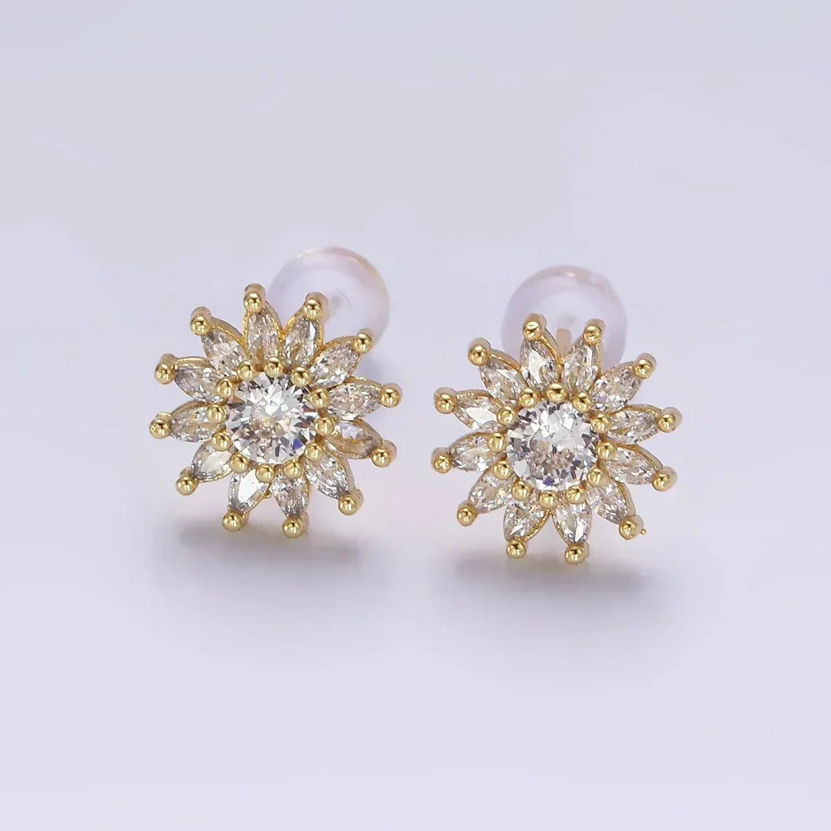 Ginana Celestial Sun Earrings-Lydieannejewelry