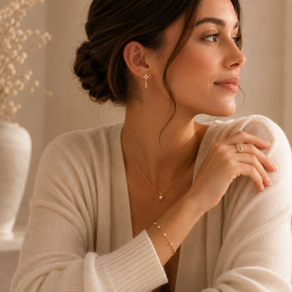 Crystal Teardrop Earrings
