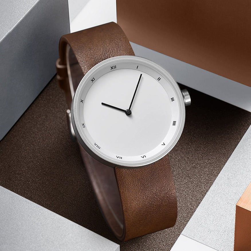 TimeEssence - Luxury leather watch for women and men