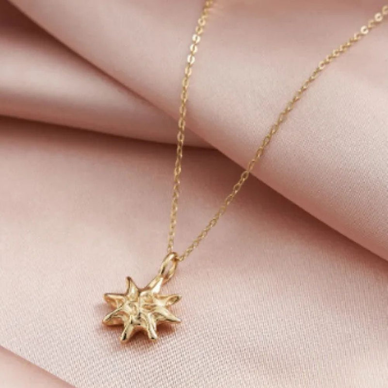 Vintage Star Gold Necklace